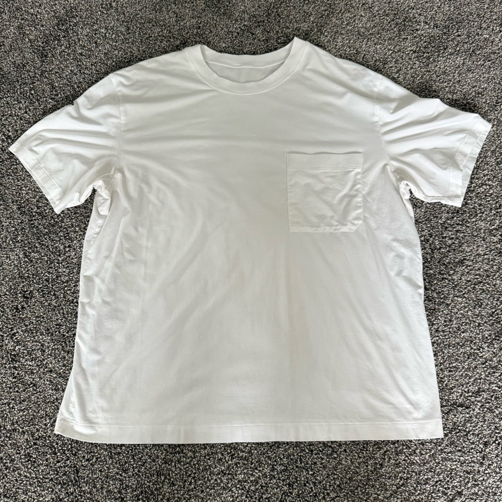 Lululemon Oversized Classic White Men's T-Shirt